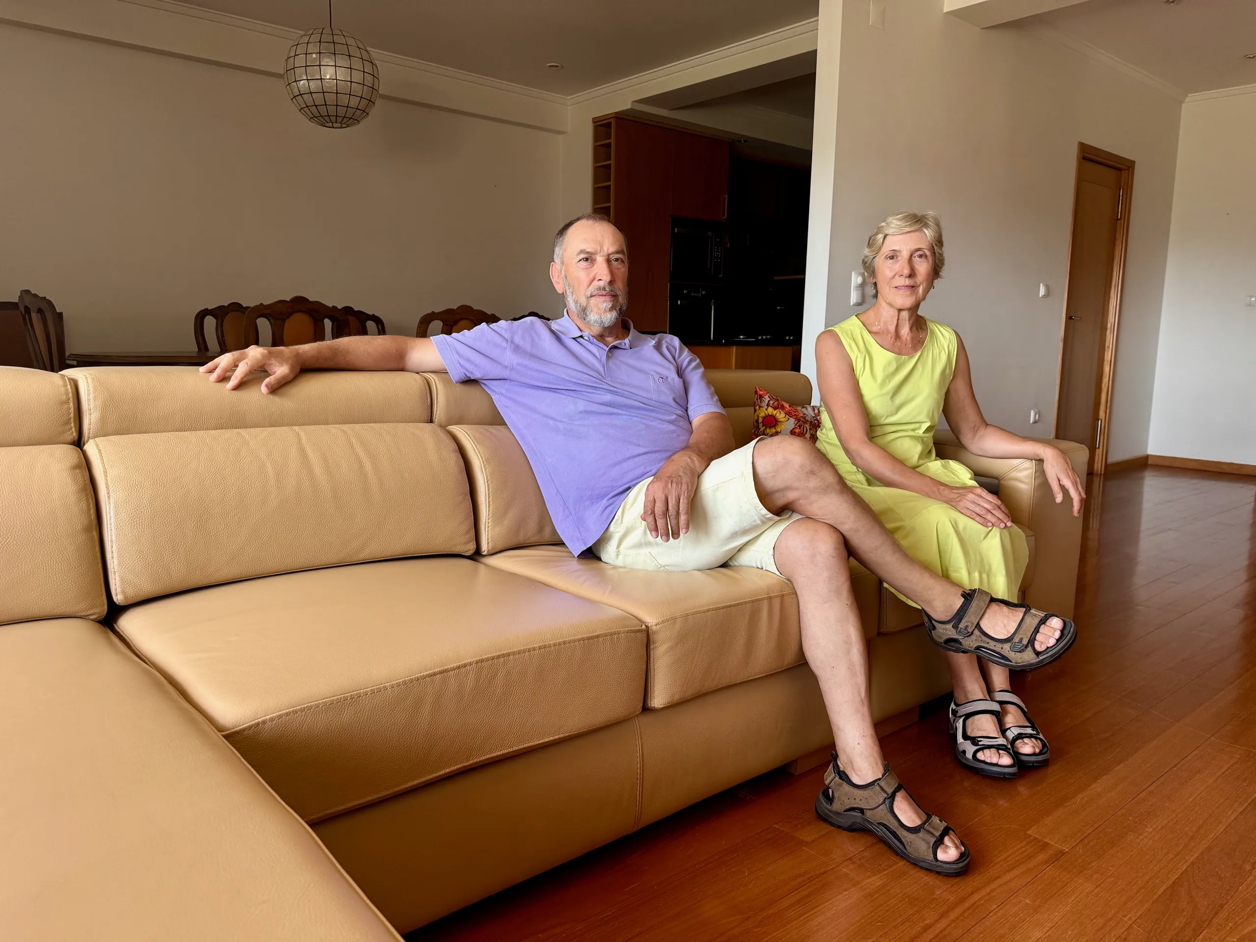José e Manuela, anfitriões da Casa Paçô